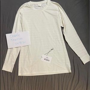 Zyia large white chill long t